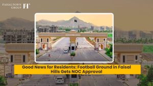 Good News for Residents: Football Ground in Faisal Hills Gets NOC Approval