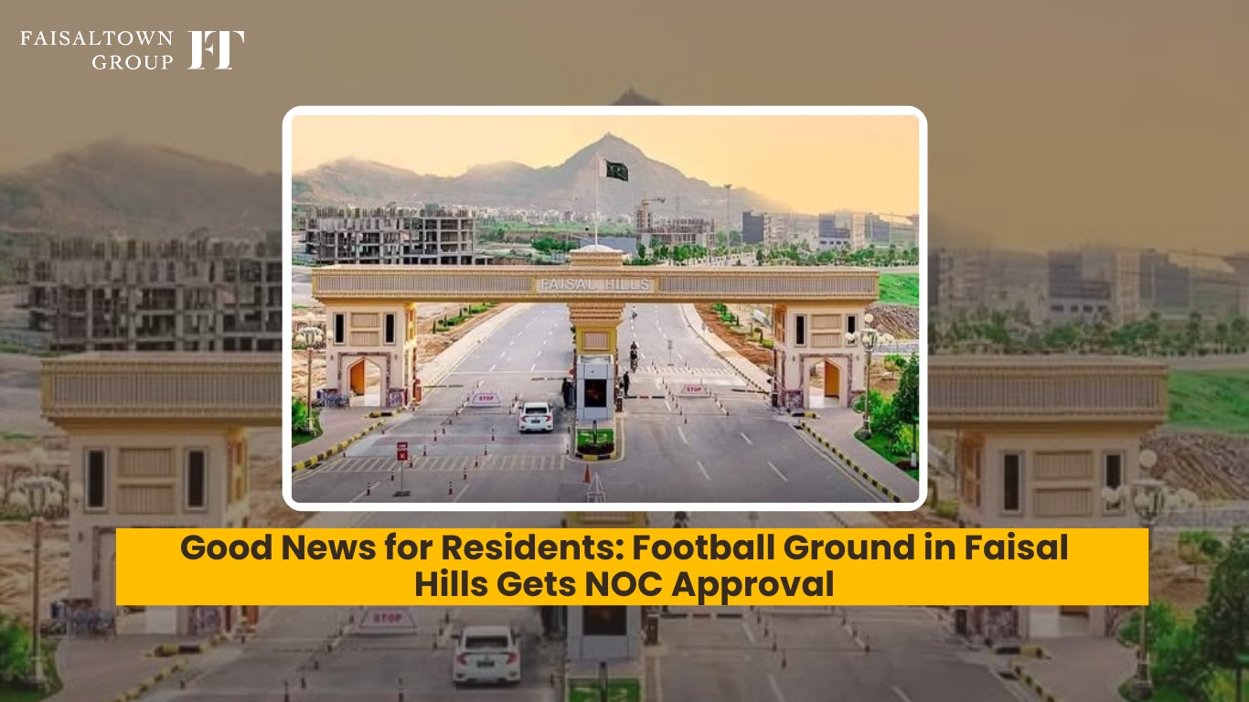 Football Ground in Faisal Hills Gets NOC Approval