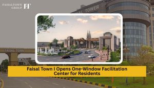 Faisal Town I Opens One-Window Facilitation Center for Residents